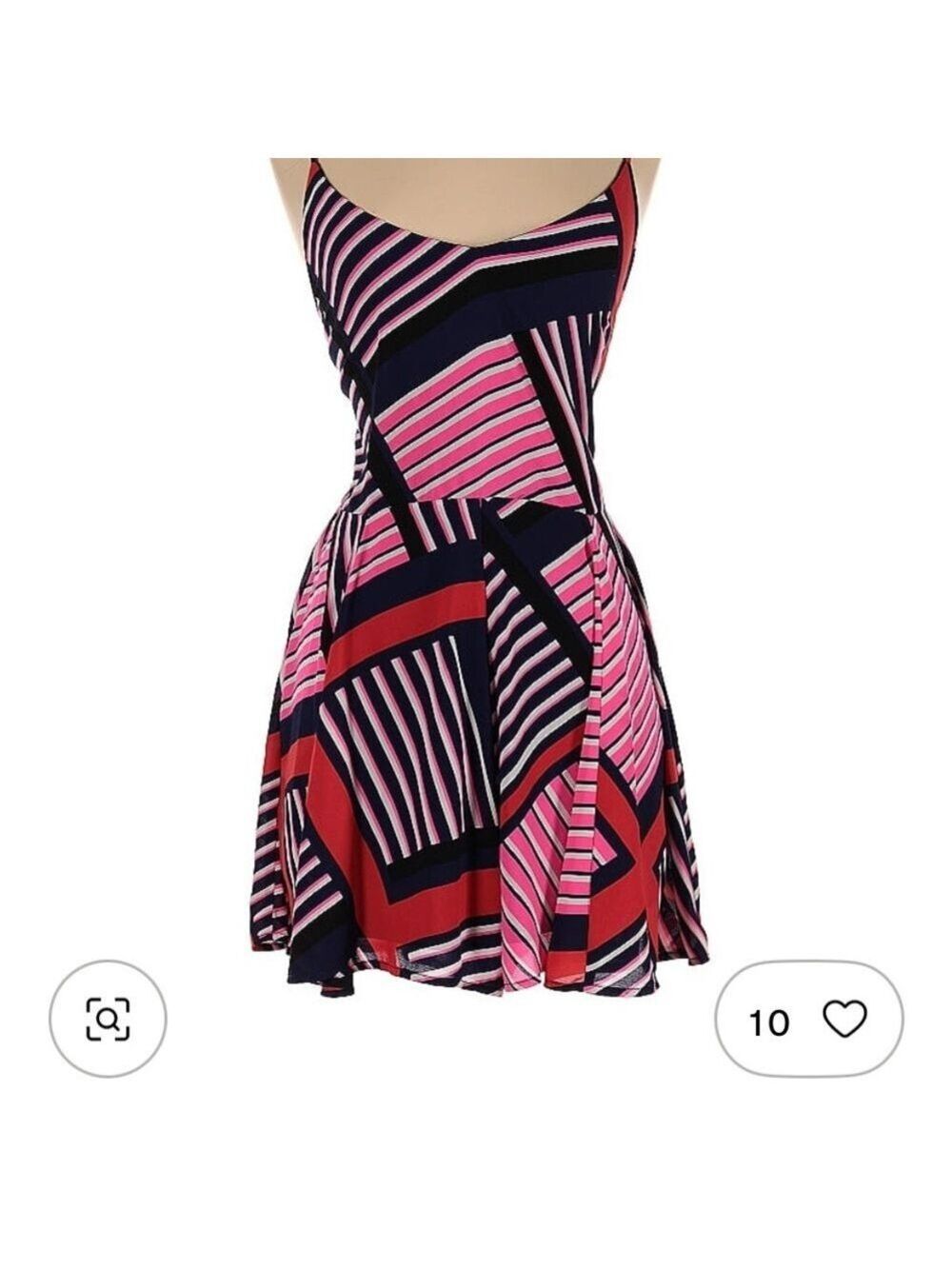 Express romper geometric Lee fun and spunky!